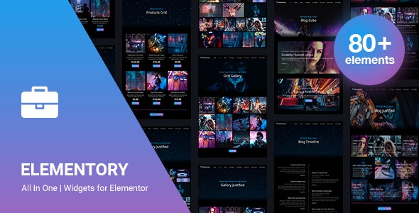 Elementory v3.0-Elementor终极多合一扩展插件