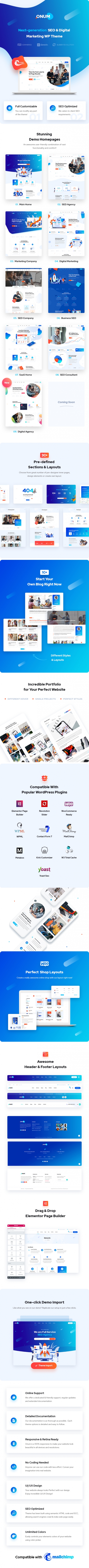 Onum v1.2.0.7-SEO/网络营销服务公司WordPress主题